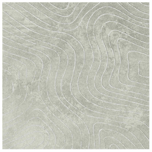 Zoninės kiliminės dangos HUARTE Žalia 200 x 200 cm Poliesteris