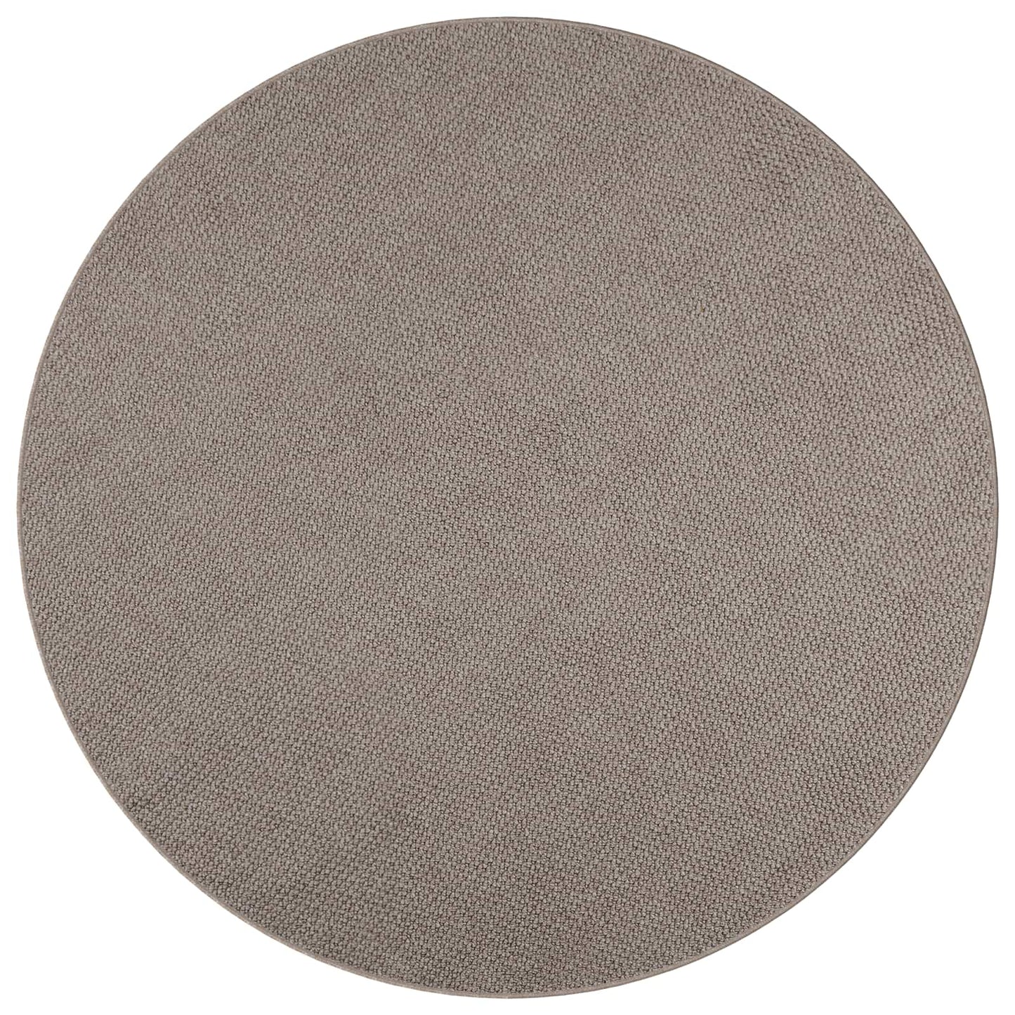 Zoninės kiliminės dangos HUARTE Taupe Ø 120 CM Poliesteris