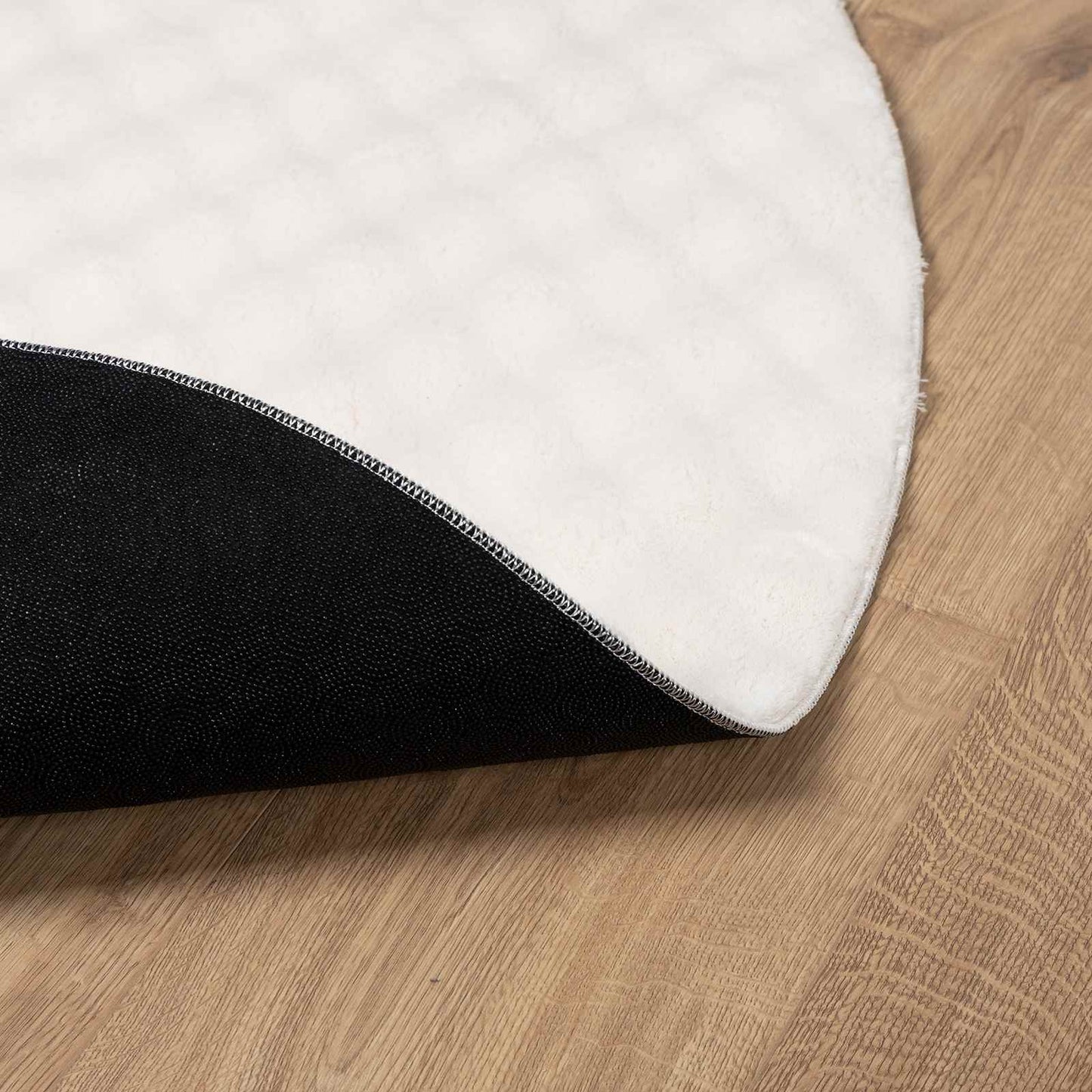 Zoninės kiliminės dangos Apvali Kreminė Ø 160 CM