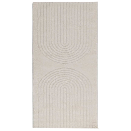 Zoninės kiliminės dangos GALATI Kreminė 150 x 80 cm Poliesteris
