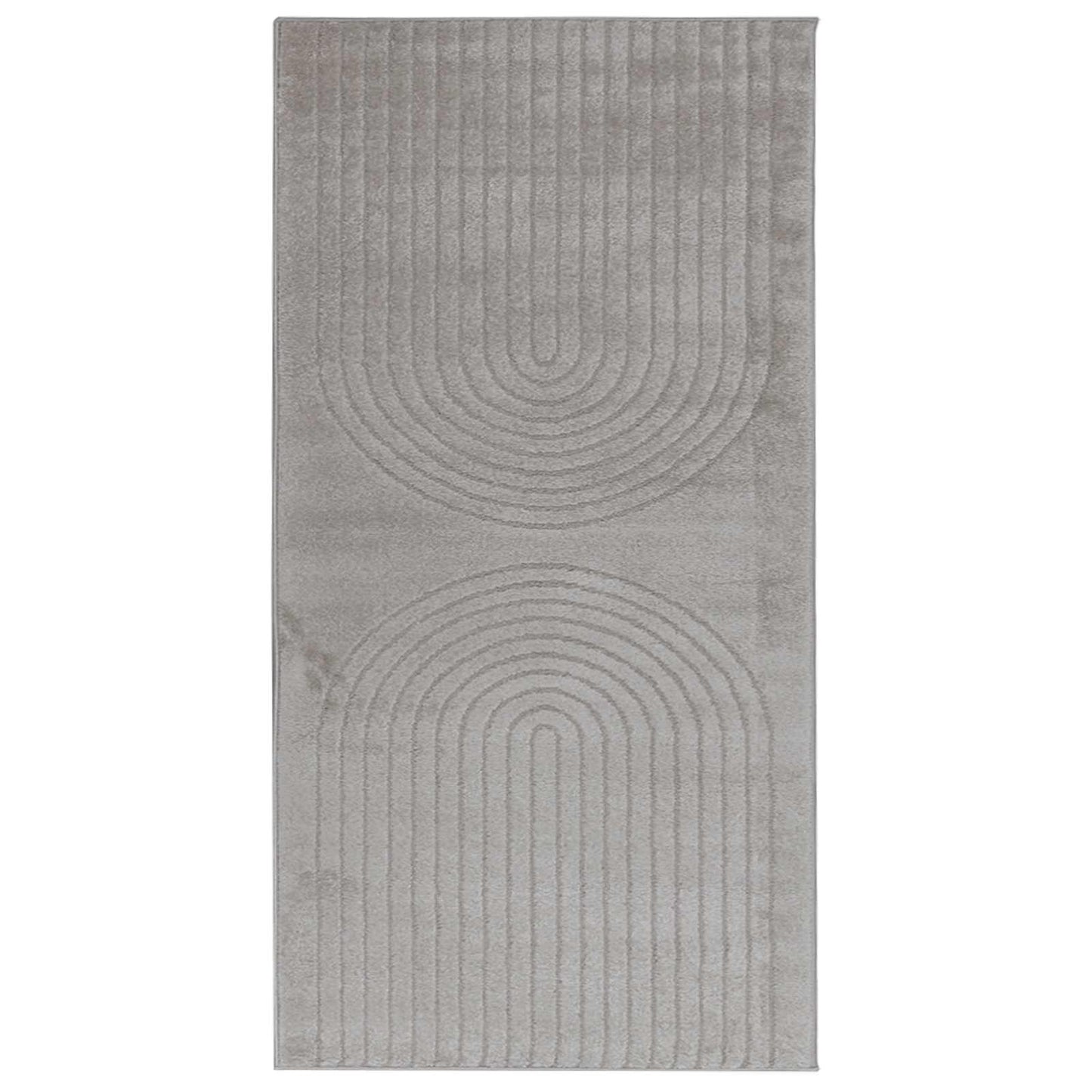 Zoninės kiliminės dangos GALATI Pilka 150 x 80 cm Poliesteris