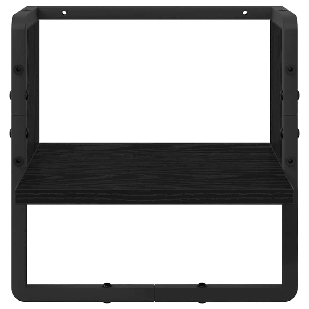 Sieninė lentyna Juodas ąžuolas 30 x 25 x 30 cm Apdirbta mediena