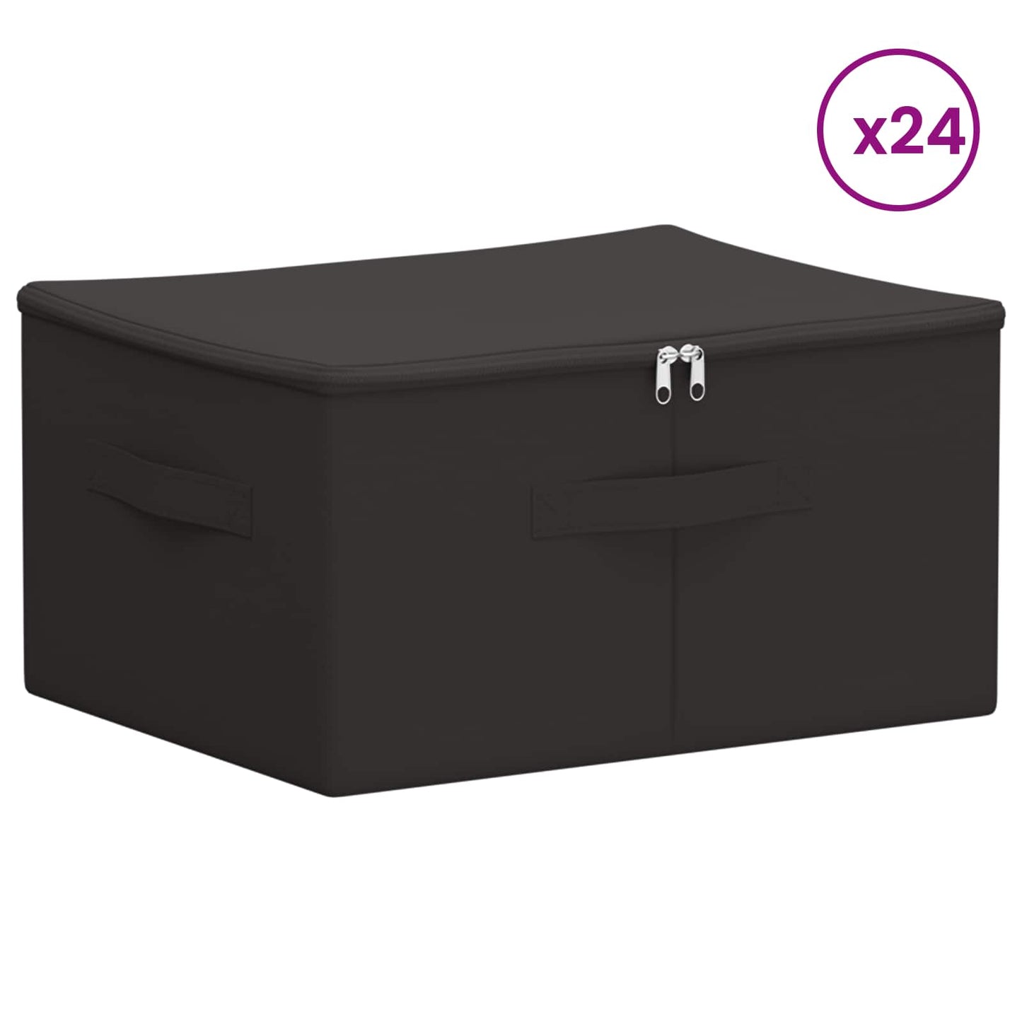 Saugojimo dėžė 24 pcs Antracito 43 x 34 x 23 cm