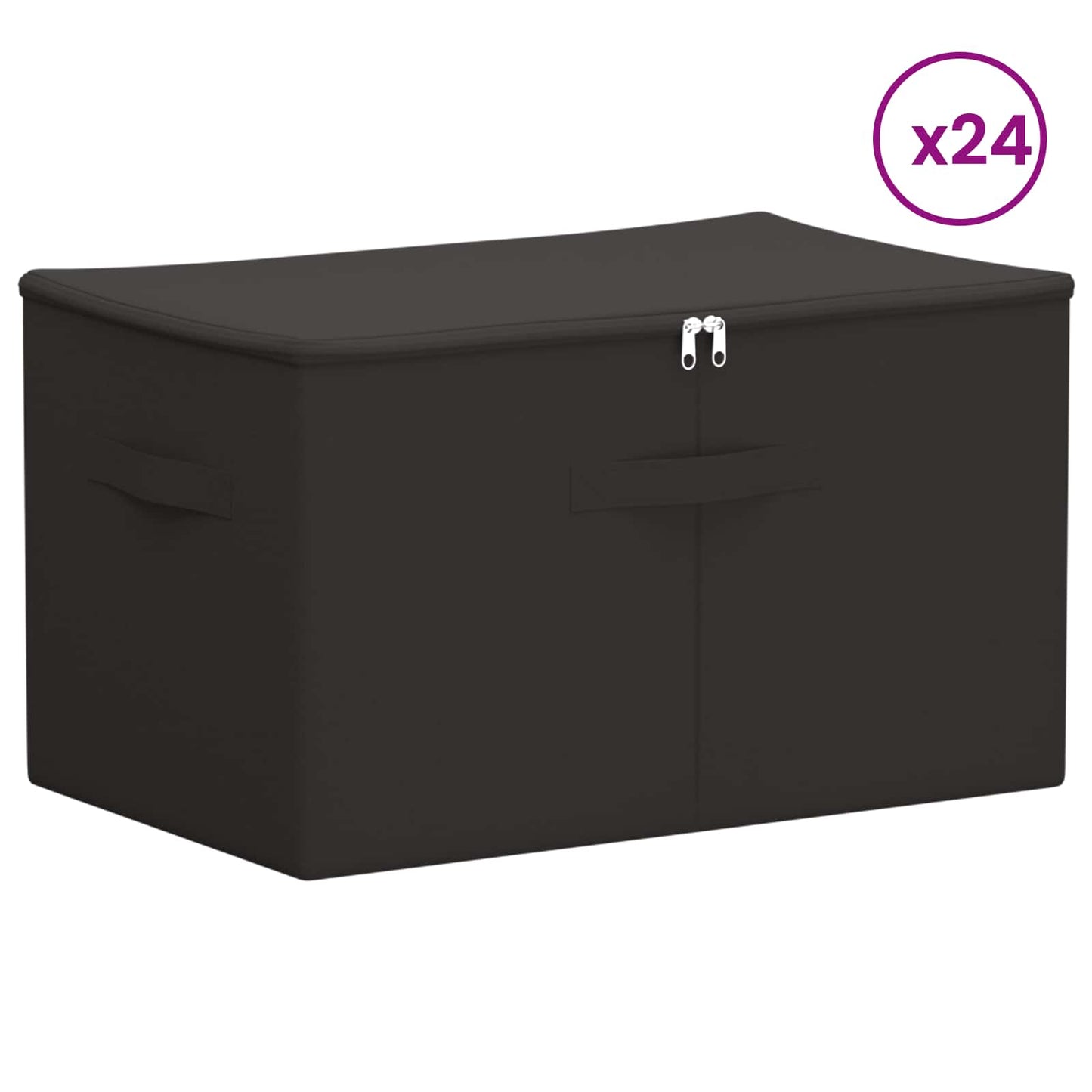 Saugojimo dėžė 24 pcs Antracito 55 x 35 x 32 cm