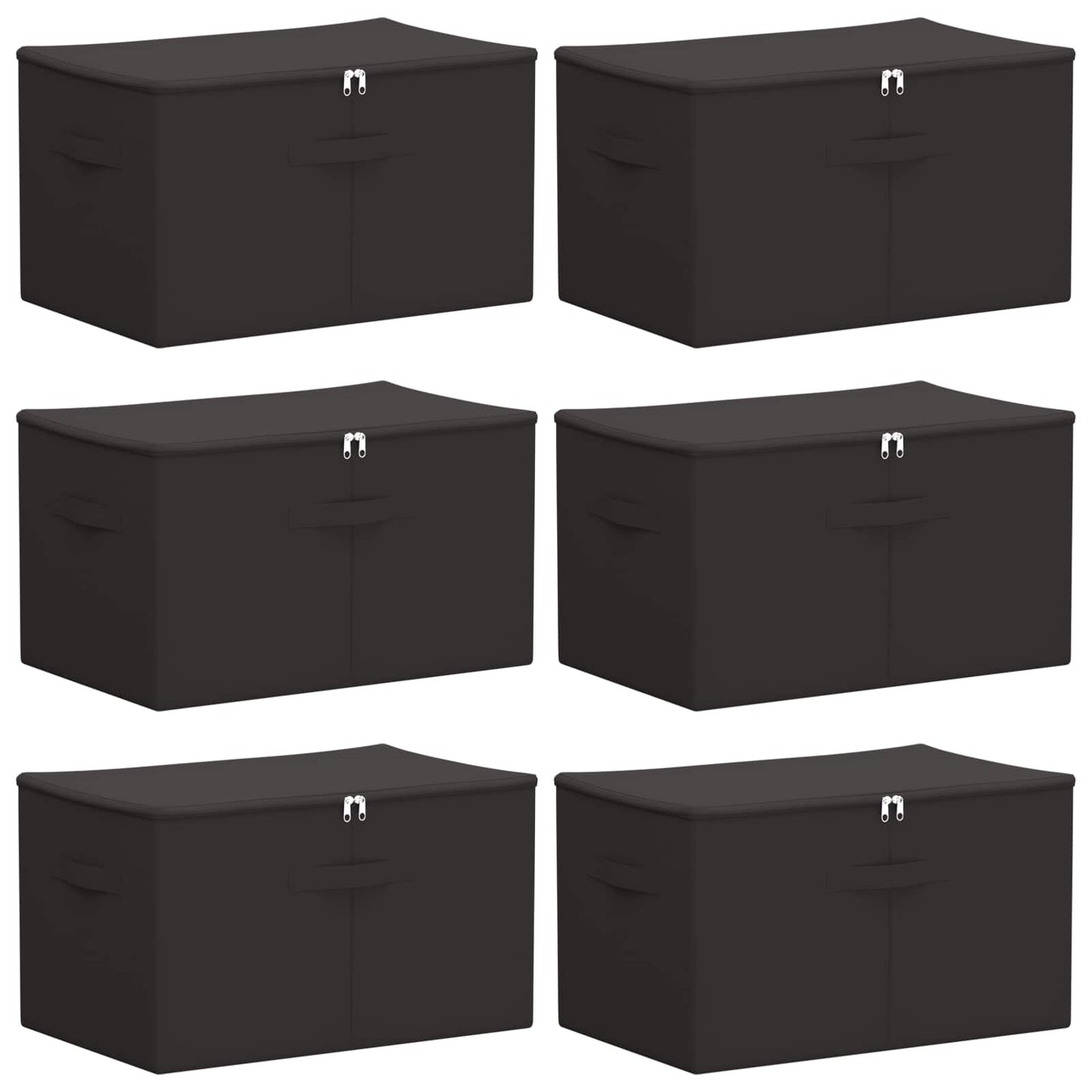 Saugojimo dėžė 6 pcs Antracito 60 x 43 x 35 cm
