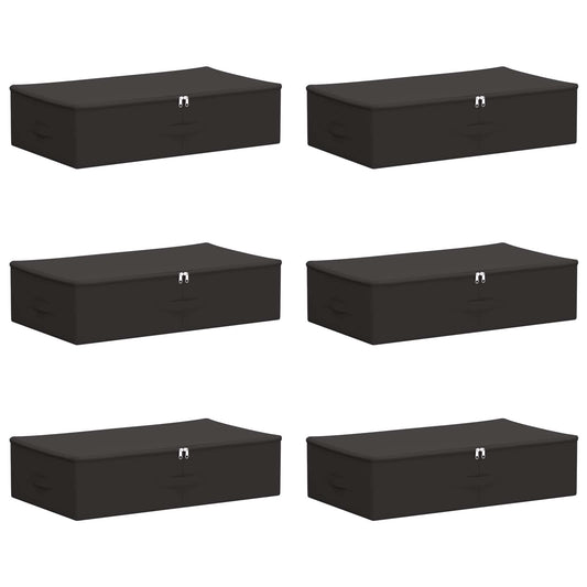 Saugojimo dėžė 6 pcs Antracito 70 x 40 x 18 cm