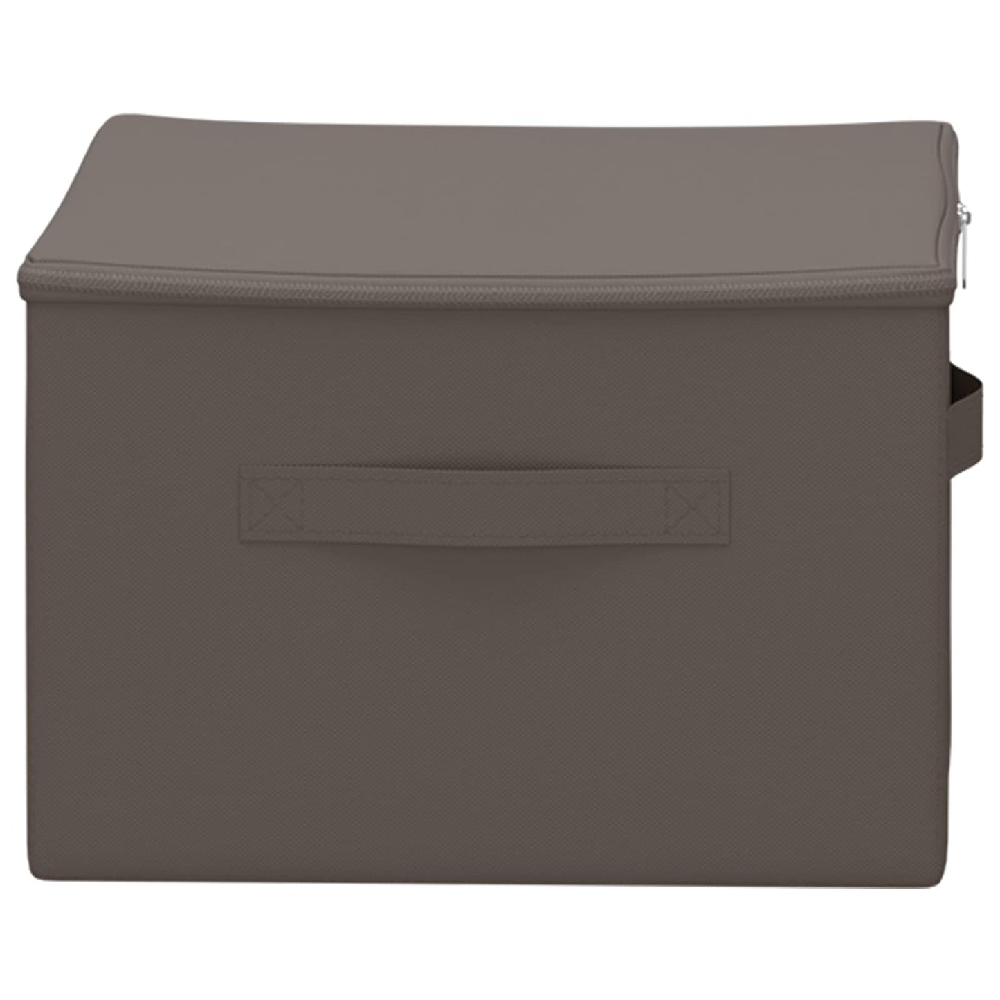 Saugojimo dėžė 24 pcs Pilka 43 x 34 x 23 cm Neaustinis audinys