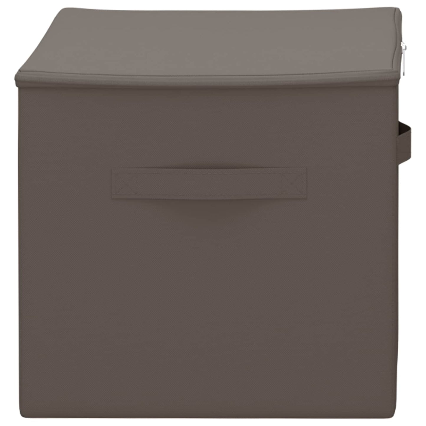 Saugojimo dėžė 2 pcs Pilka 60 x 43 x 35 cm Neaustinis audinys