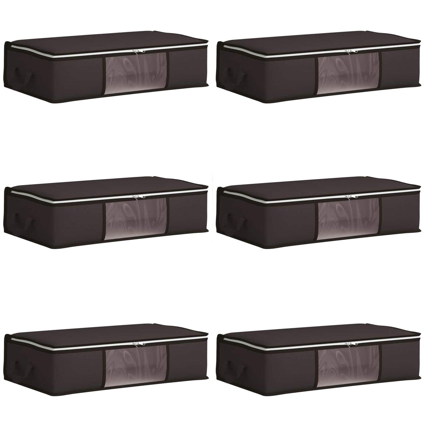 Saugojimo dėžė su skaidriu šoniniu langu 6 pcs Antracito