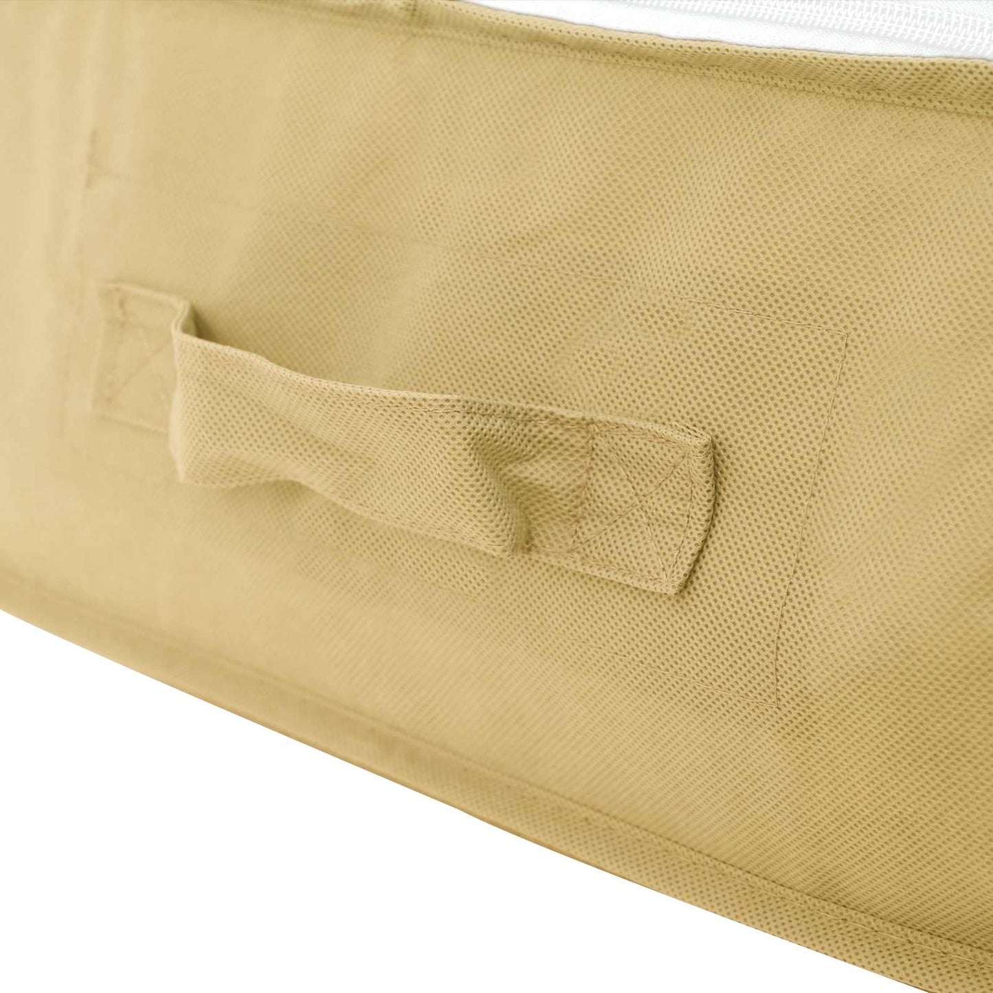 Saugojimo dėžė su permatomu viršutiniu langu 6 pcs Kreminė