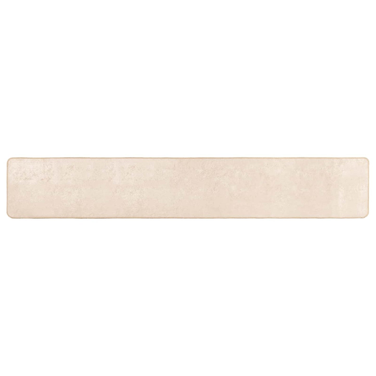 Kilimas Spauda Kreminė 300 x 50 cm Poliesteris ir PVC