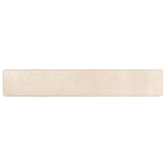 Kilimas Spauda Kreminė 350 x 50 cm Poliesteris ir PVC