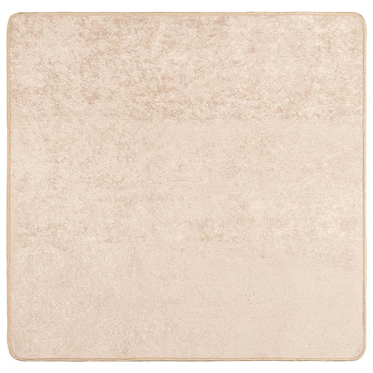 Kilimas Spauda Kreminė 100 x 100 cm Poliesteris ir PVC