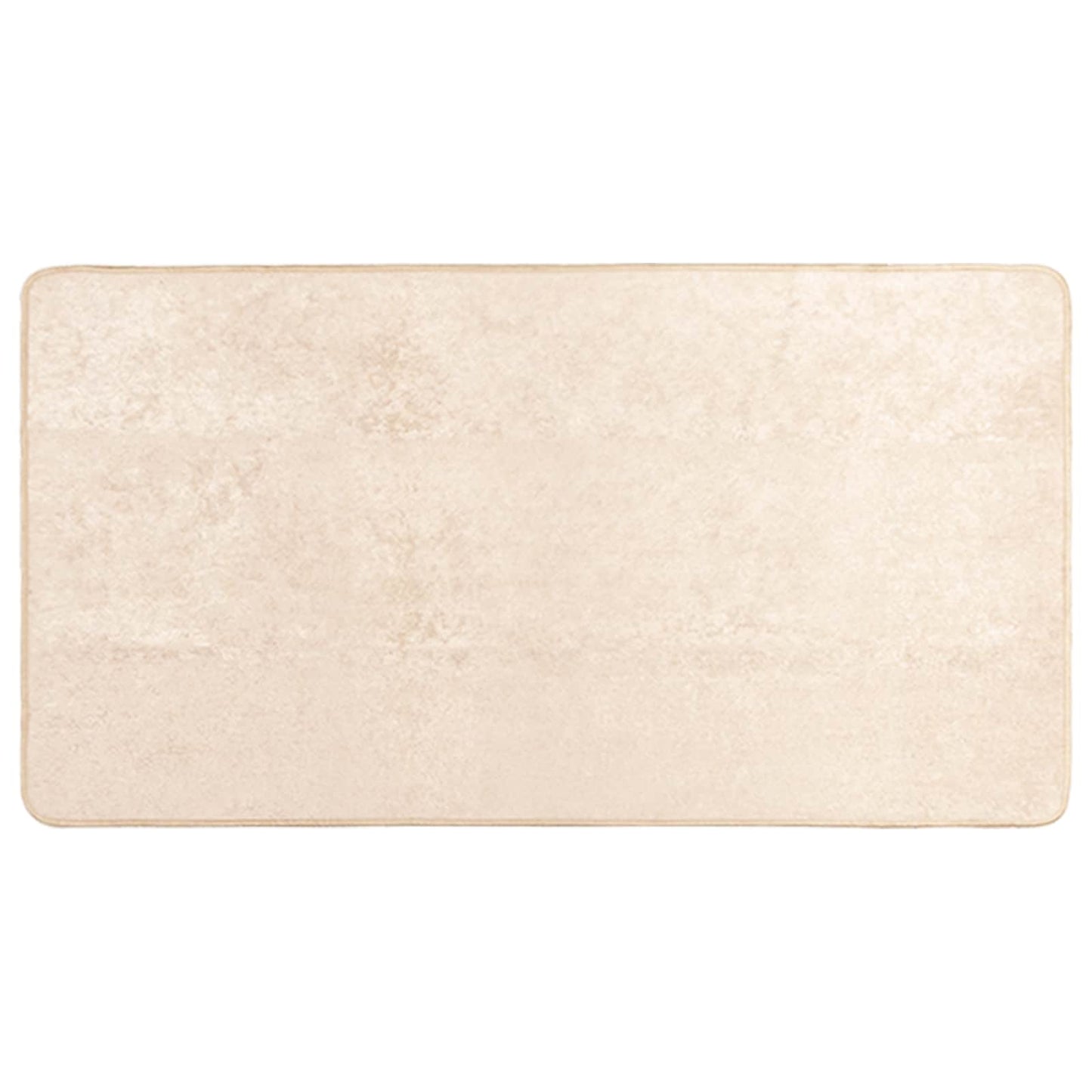 Kilimas Spauda Kreminė 150 x 100 cm Poliesteris ir PVC