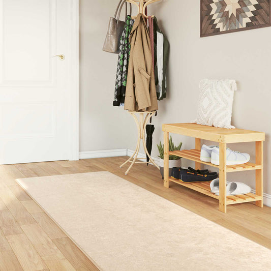 Kilimėlis MARSA Kreminė 100 x 300 cm Poliesteris ir PVC