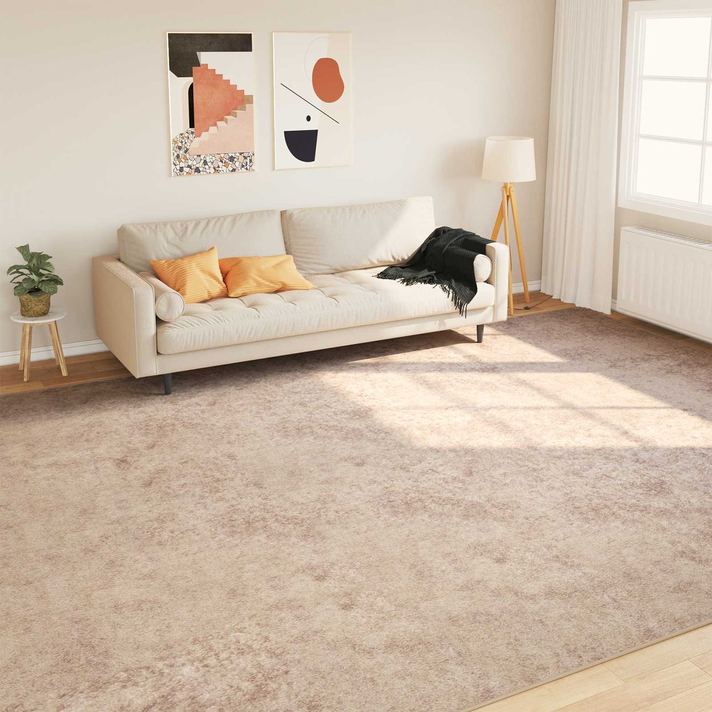 Kilimėlis MARSA Smėlio 300 x 400 cm Poliesteris ir PVC