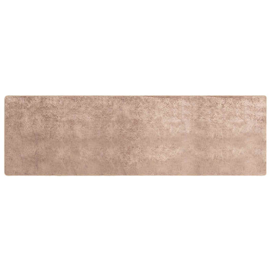 Kilimėlis MARSA Smėlio 80 x 250 cm Poliesteris ir PVC