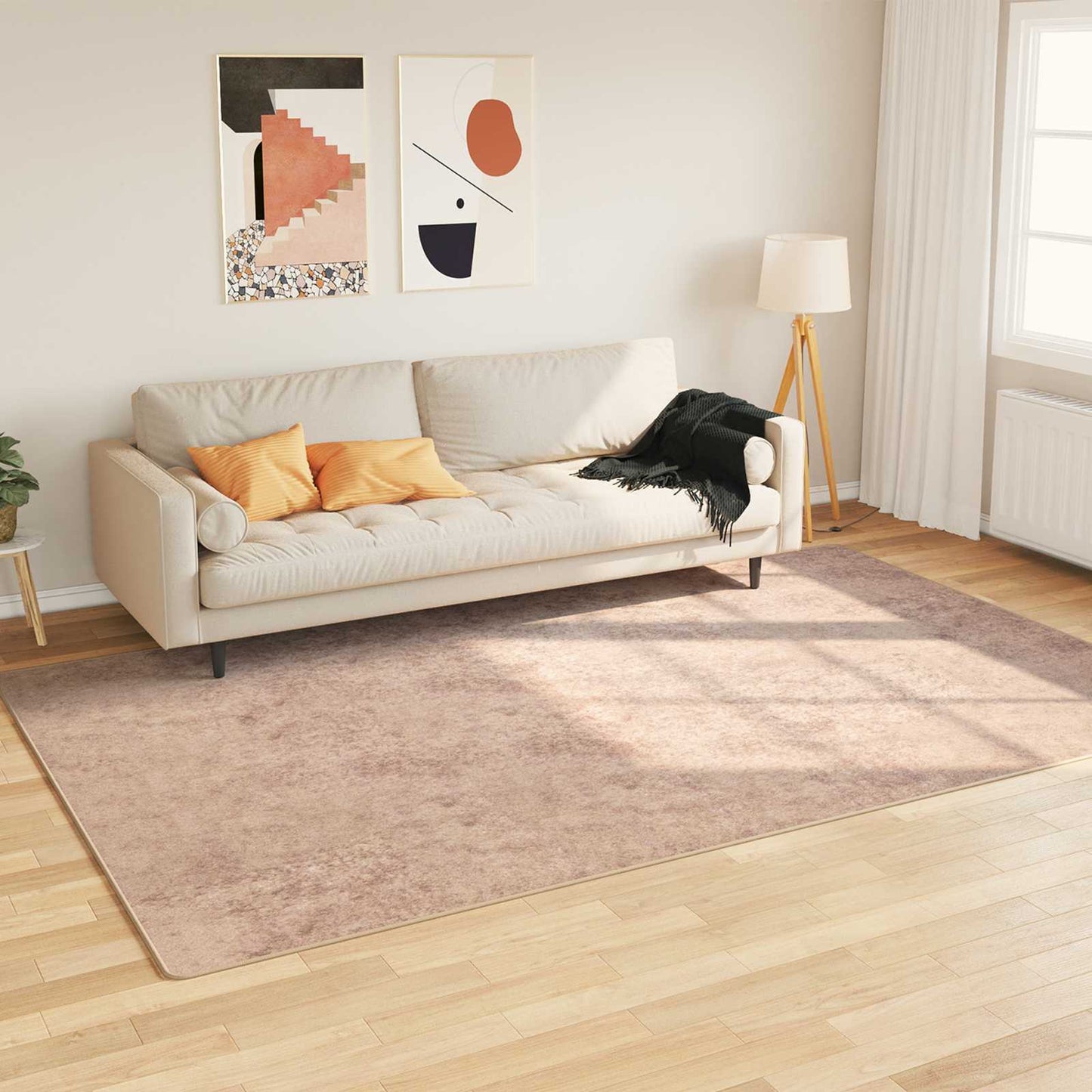 Kilimėlis MARSA Smėlio 150 x 230 cm Poliesteris ir PVC