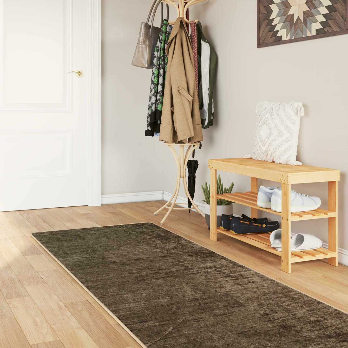 Kilimėlis MARSA Miško Žalia 450 x 80 cm Poliesteris ir PVC