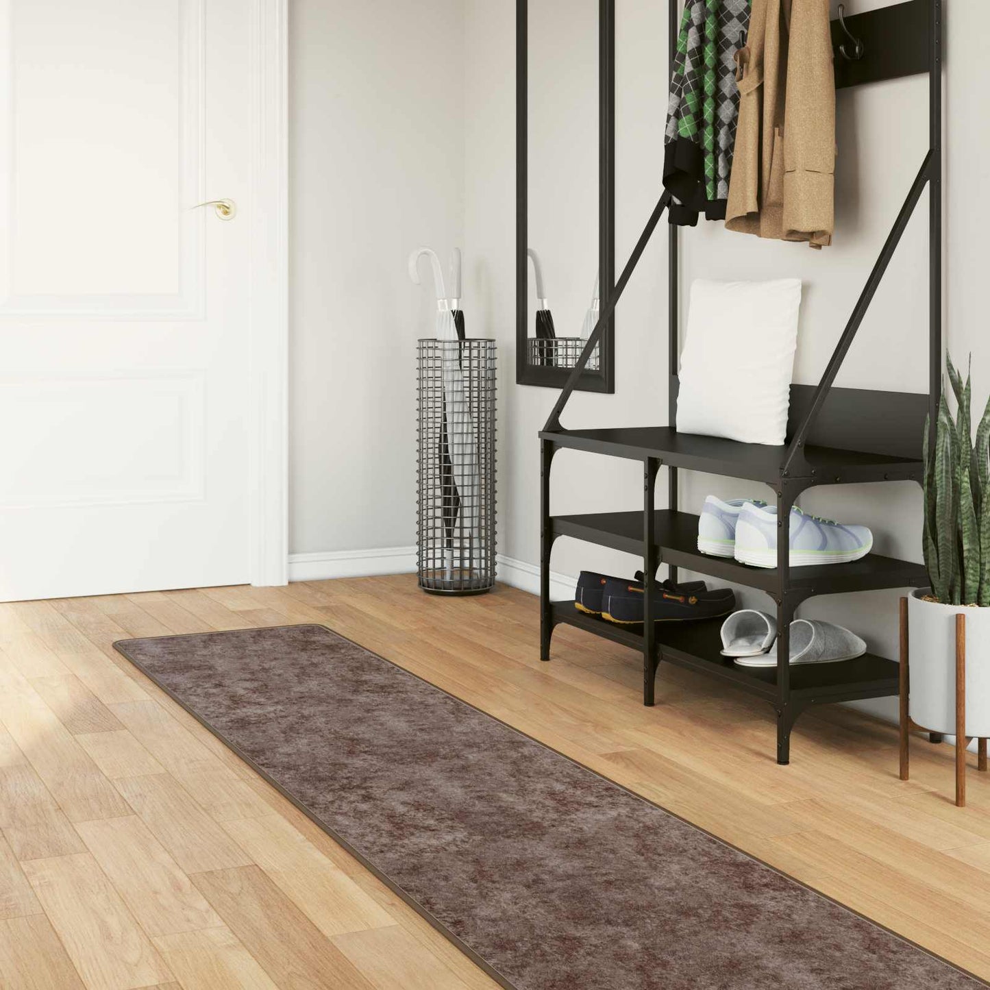 Kilimėlis MARSA Pilka 250 x 50 cm Poliesteris ir PVC