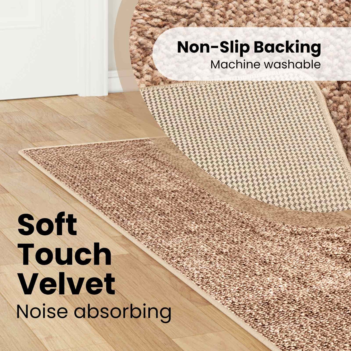 Kilimėlis MARSA Geltona 50 x 450 cm Poliesteris ir PVC