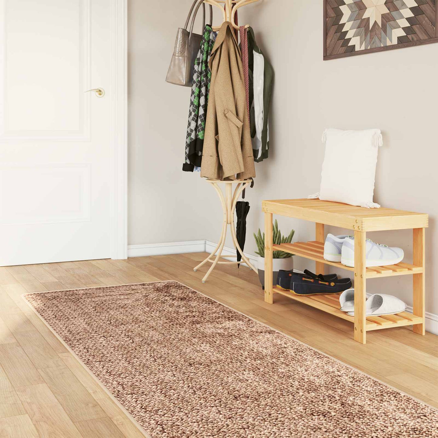Kilimėlis MARSA Geltona 100 x 400 cm Poliesteris ir PVC
