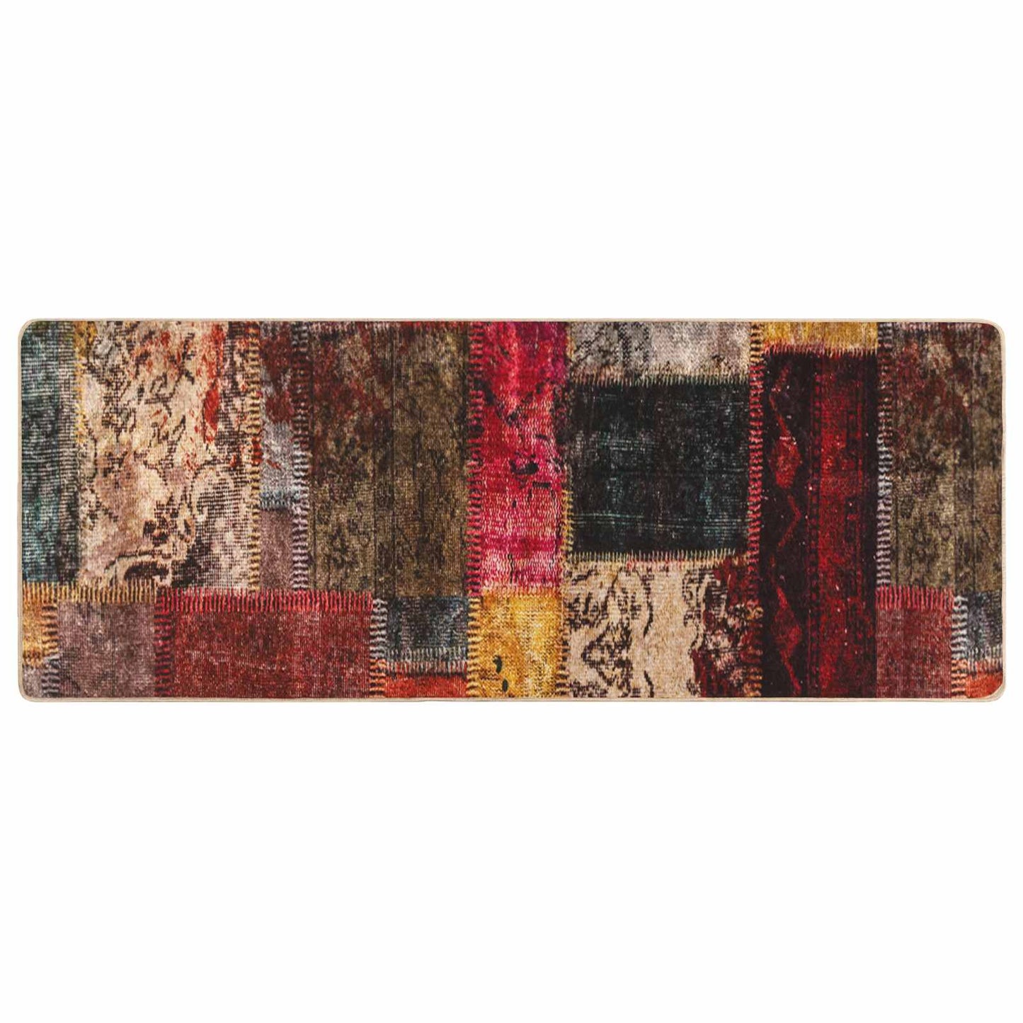 Kilimėlis MARSA Įvairiaspalvis 200 x 80 cm Poliesteris ir PVC