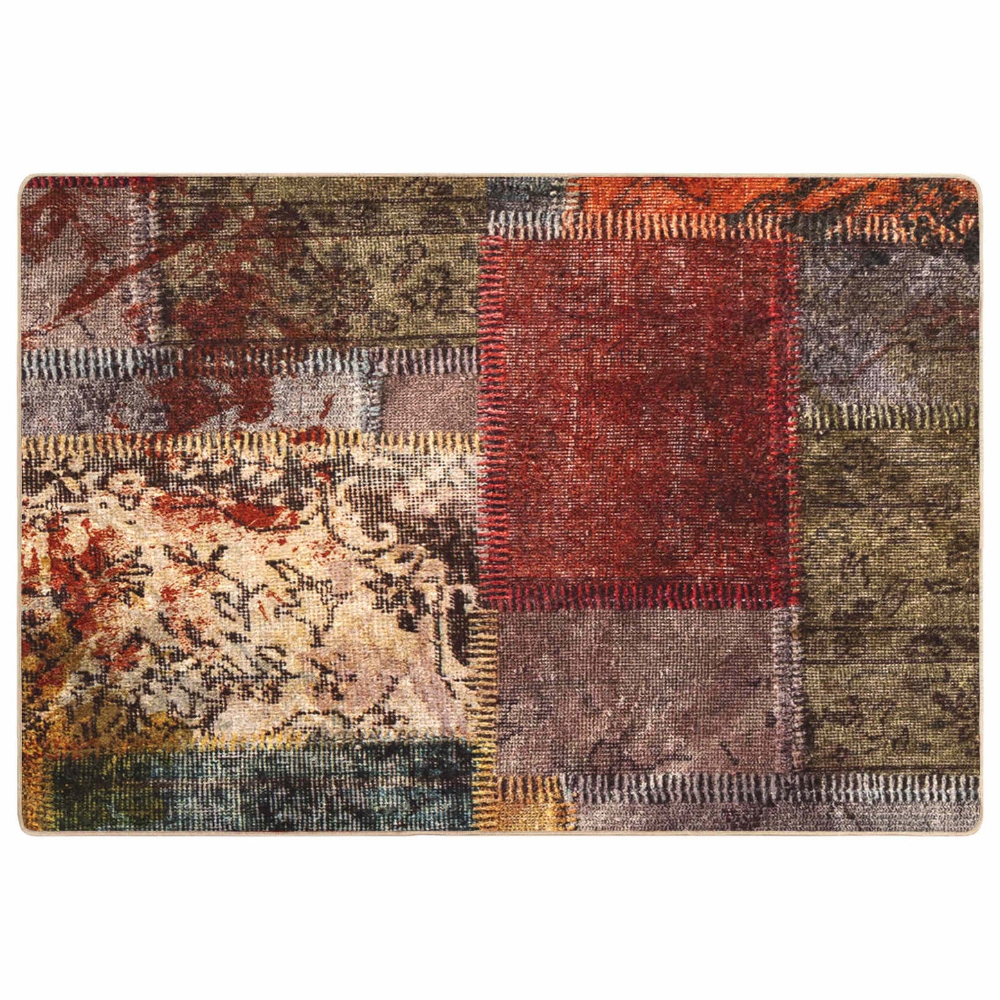 Kilimėlis MARSA Įvairiaspalvis 150 x 100 cm Poliesteris ir PVC