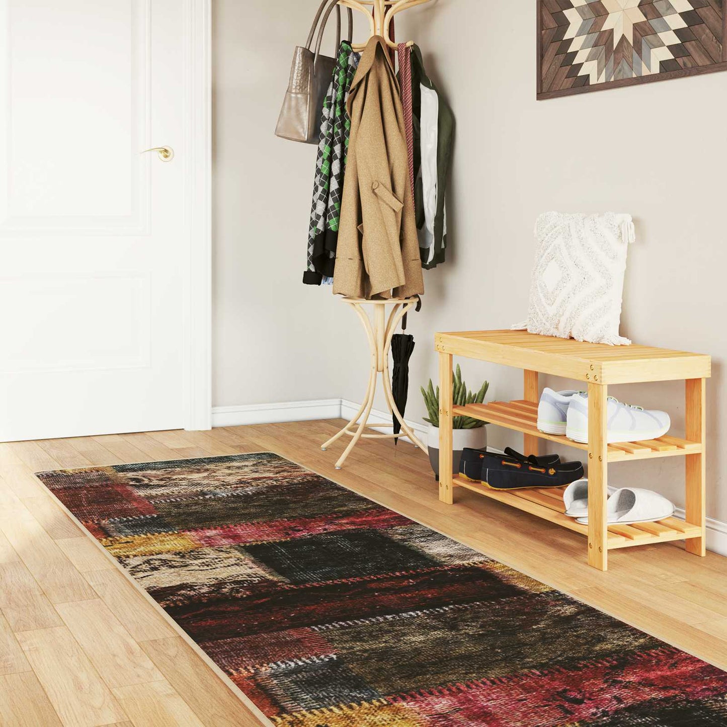 Kilimėlis MARSA Įvairiaspalvis 400 x 100 cm Poliesteris ir PVC