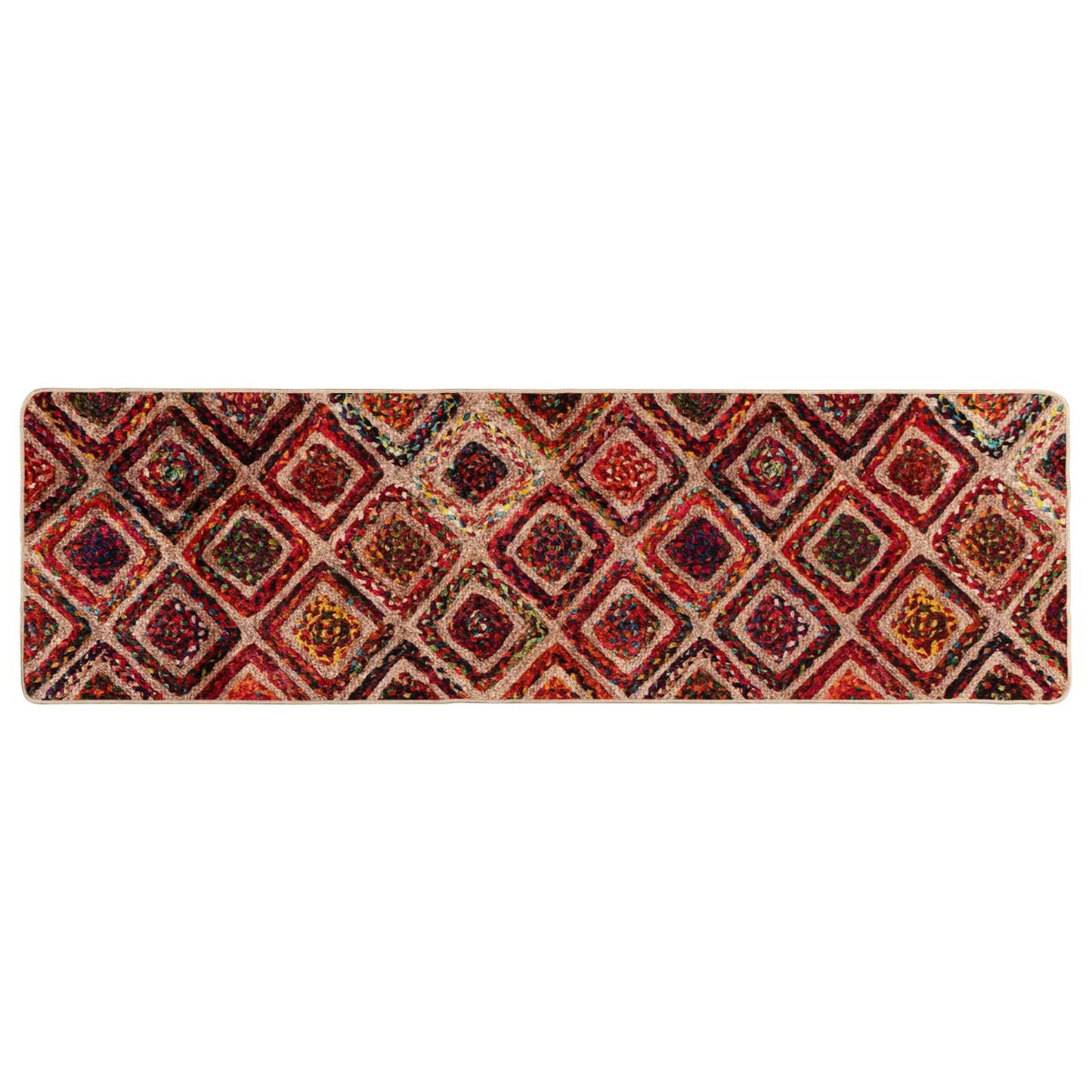 Kilimėlis MARSA Įvairiaspalvis 50 x 150 cm Poliesteris ir PVC