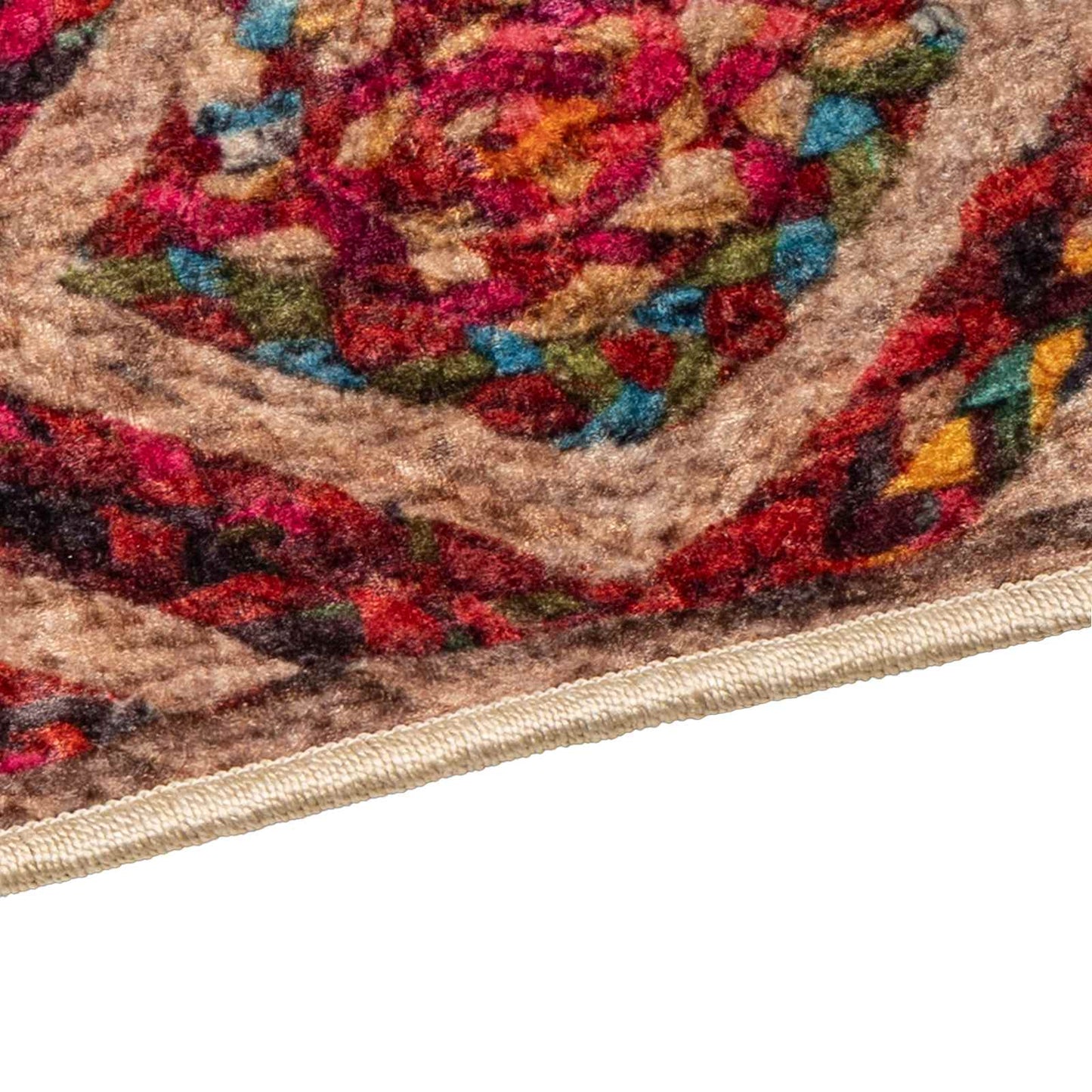 Kilimėlis MARSA Įvairiaspalvis 100 x 100 cm Poliesteris ir PVC