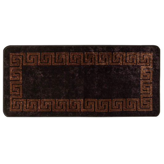 Kilimėlis MARSA Juodas 50 x 100 cm Poliesteris ir PVC