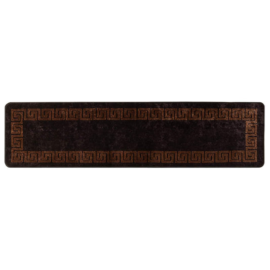 Kilimėlis MARSA Juodas 50 x 200 cm Poliesteris ir PVC
