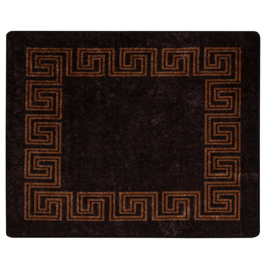 Kilimėlis MARSA Juodas 80 x 100 cm Poliesteris ir PVC