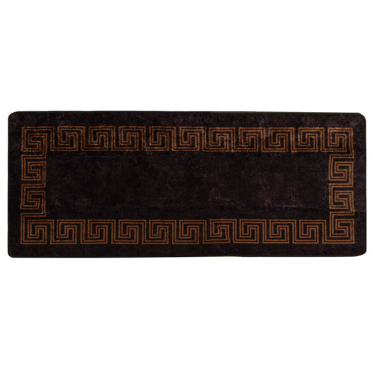 Kilimėlis MARSA Juodas 80 x 200 cm Poliesteris ir PVC