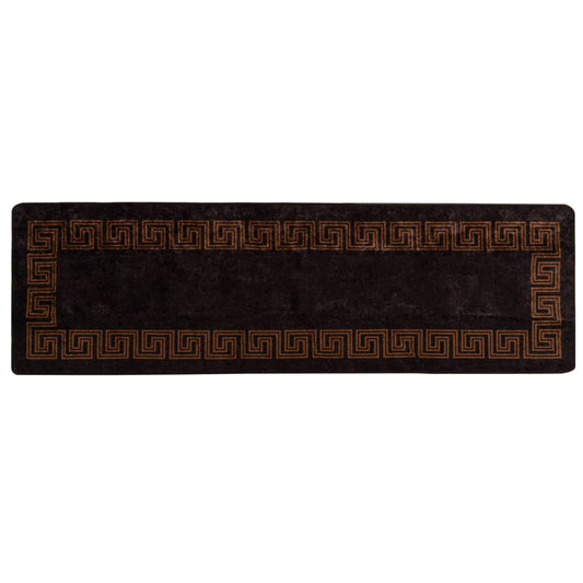 Kilimėlis MARSA Juodas 80 x 250 cm Poliesteris ir PVC
