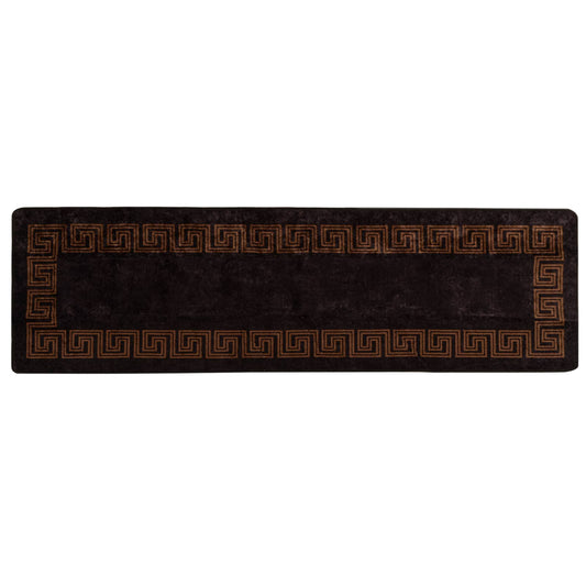Kilimėlis MARSA Juodas 80 x 350 cm Poliesteris ir PVC