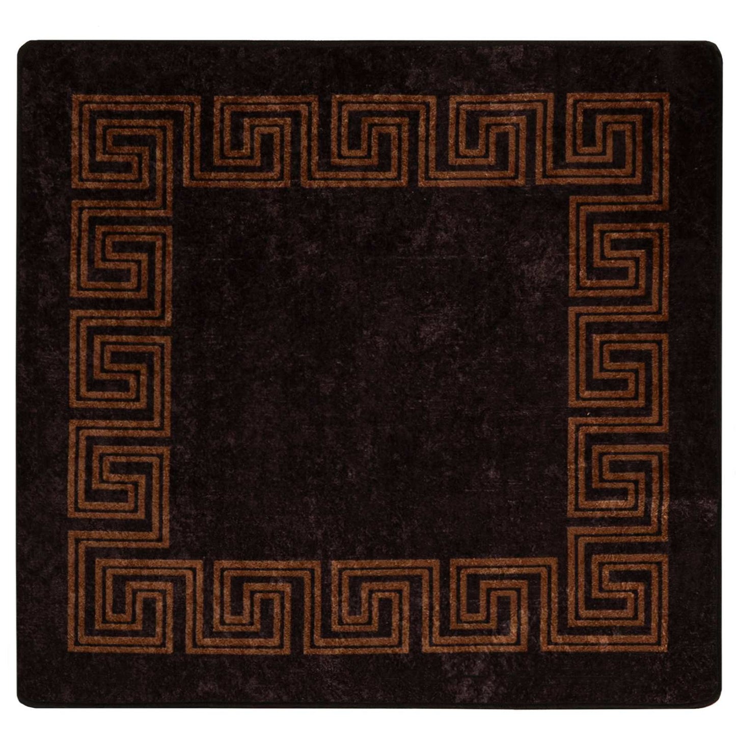 Kilimėlis MARSA Juodas 100 x 100 cm Poliesteris ir PVC