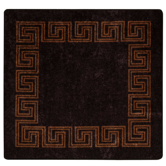 Kilimėlis MARSA Juodas 100 x 100 cm Poliesteris ir PVC