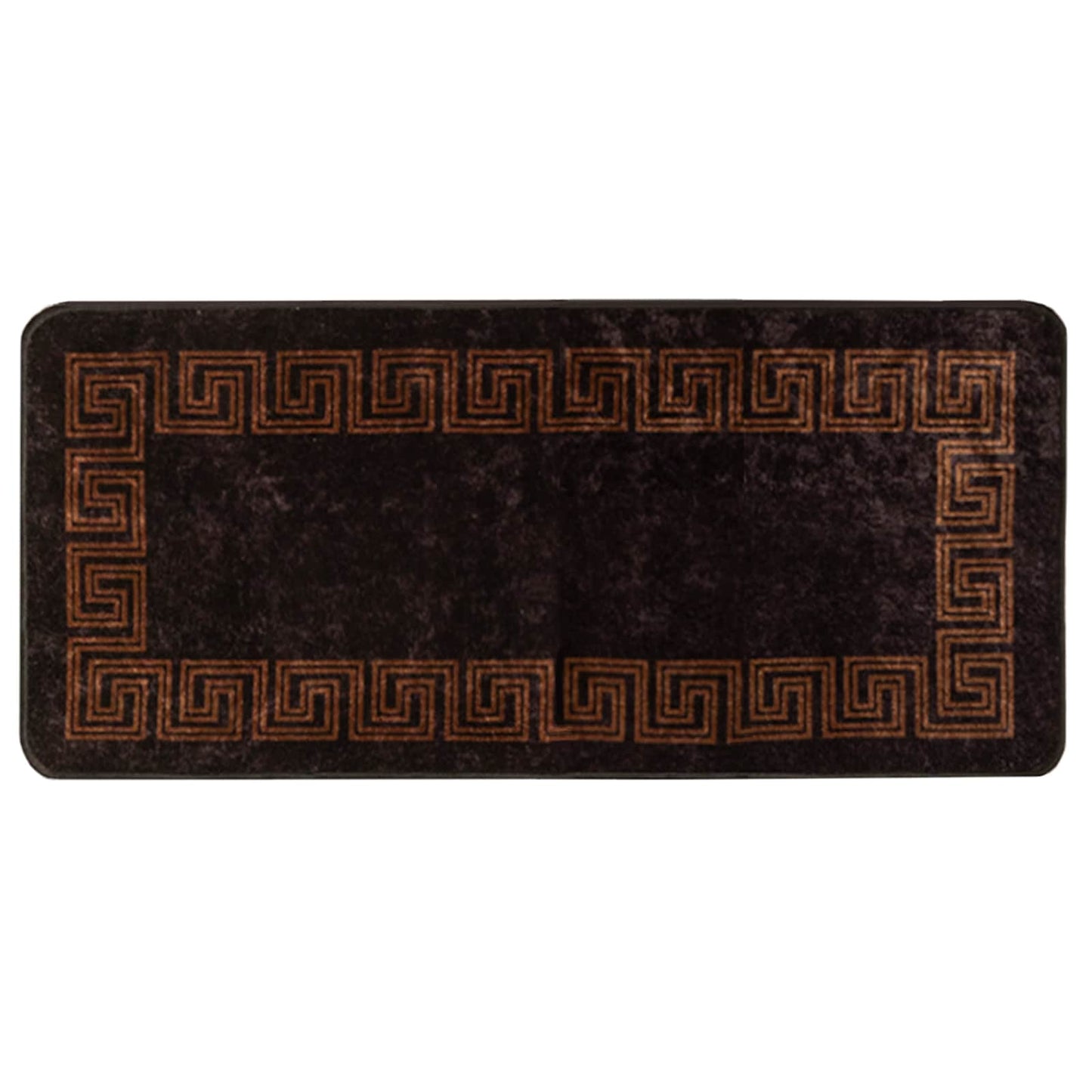 Kilimėlis MARSA Juodas 100 x 200 cm Poliesteris ir PVC