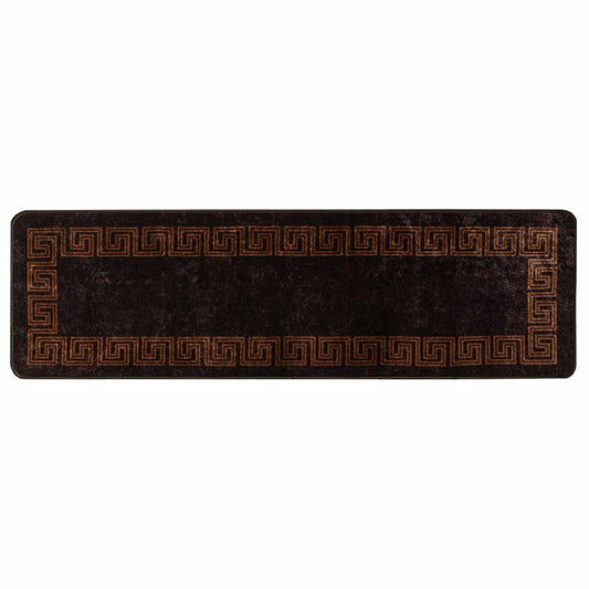 Kilimėlis MARSA Juodas 100 x 300 cm Poliesteris ir PVC