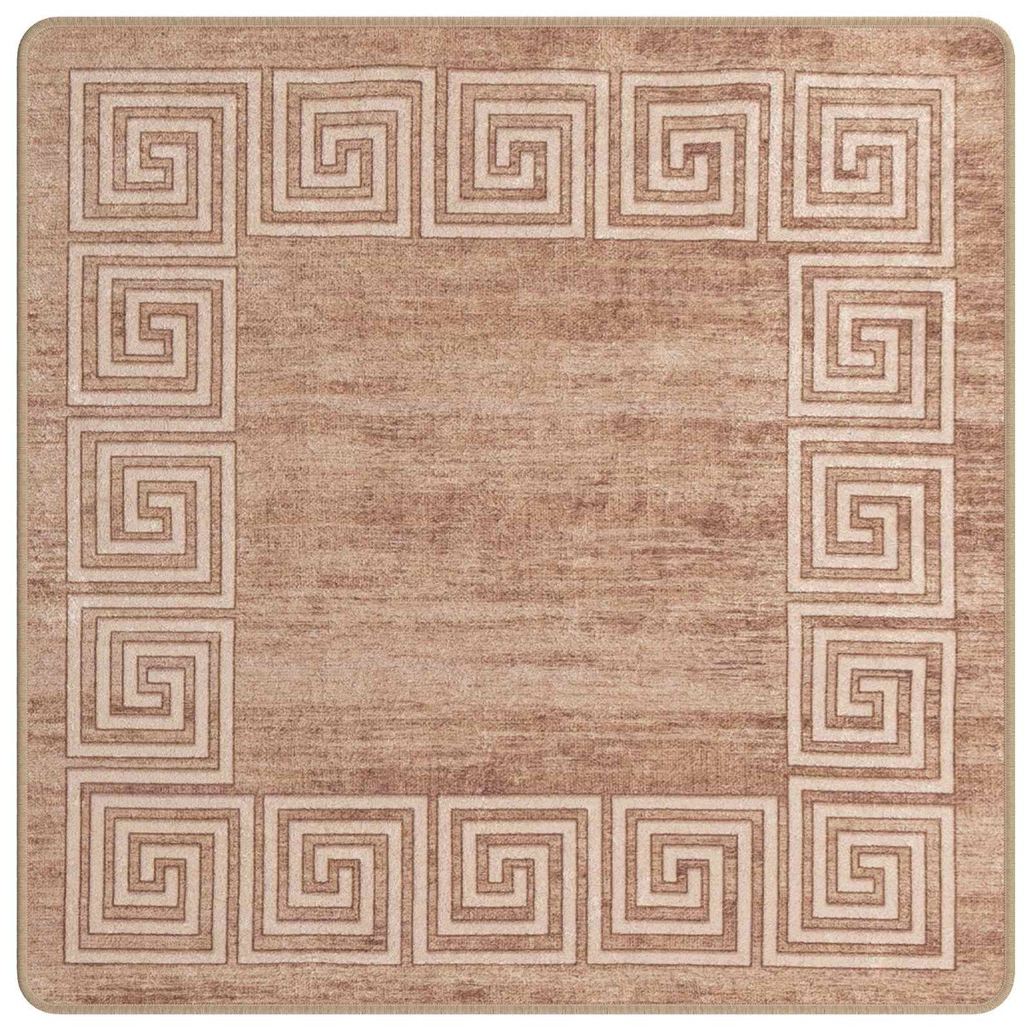 Kilimėlis MARSA Baltas 100 x 100 cm Poliesteris ir PVC