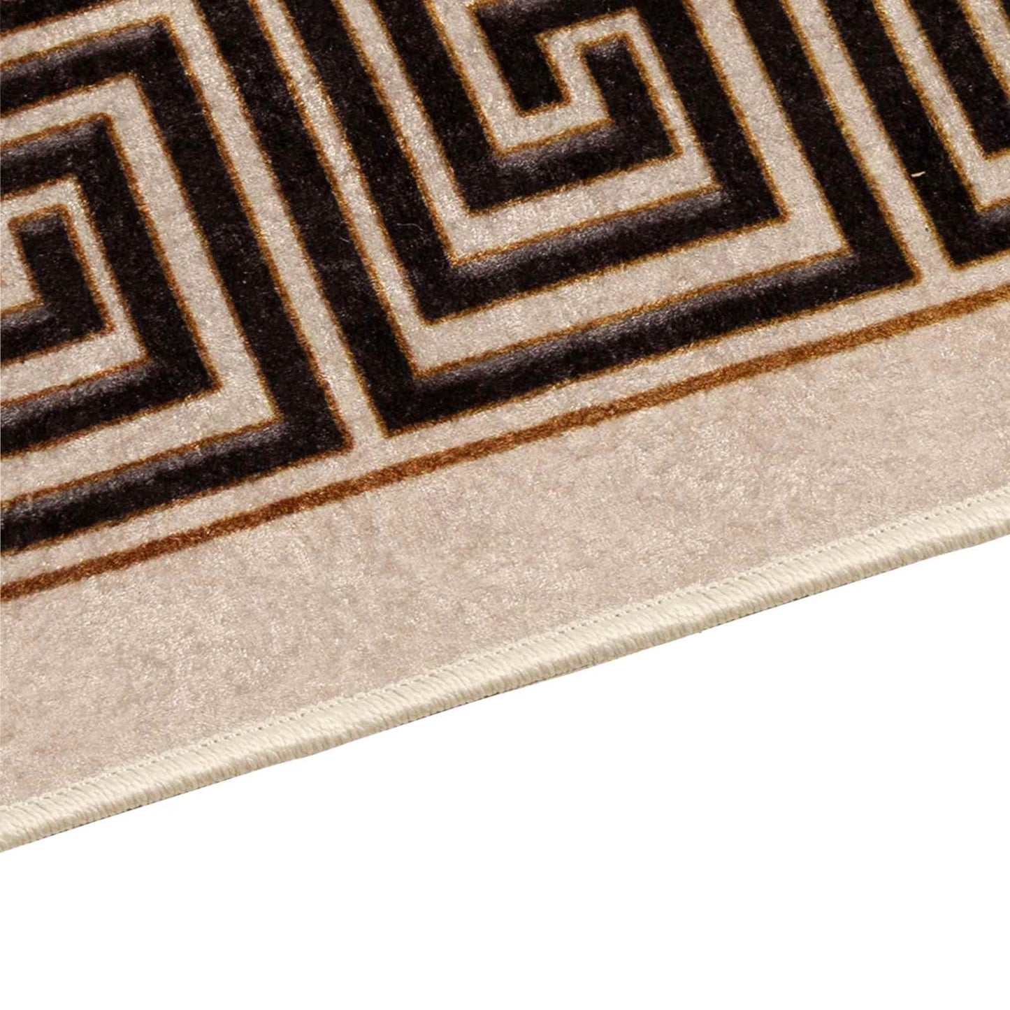 Kilimėlis MARSA Juodas 50 x 100 cm Poliesteris ir PVC