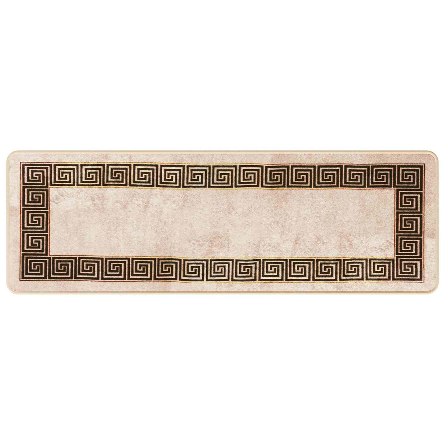 Kilimėlis MARSA Juodas 50 x 150 cm Poliesteris ir PVC