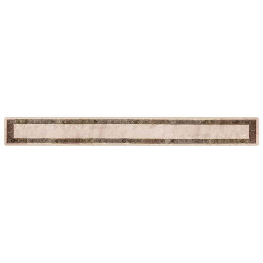 Kilimėlis MARSA Juodas 50 x 450 cm Poliesteris ir PVC