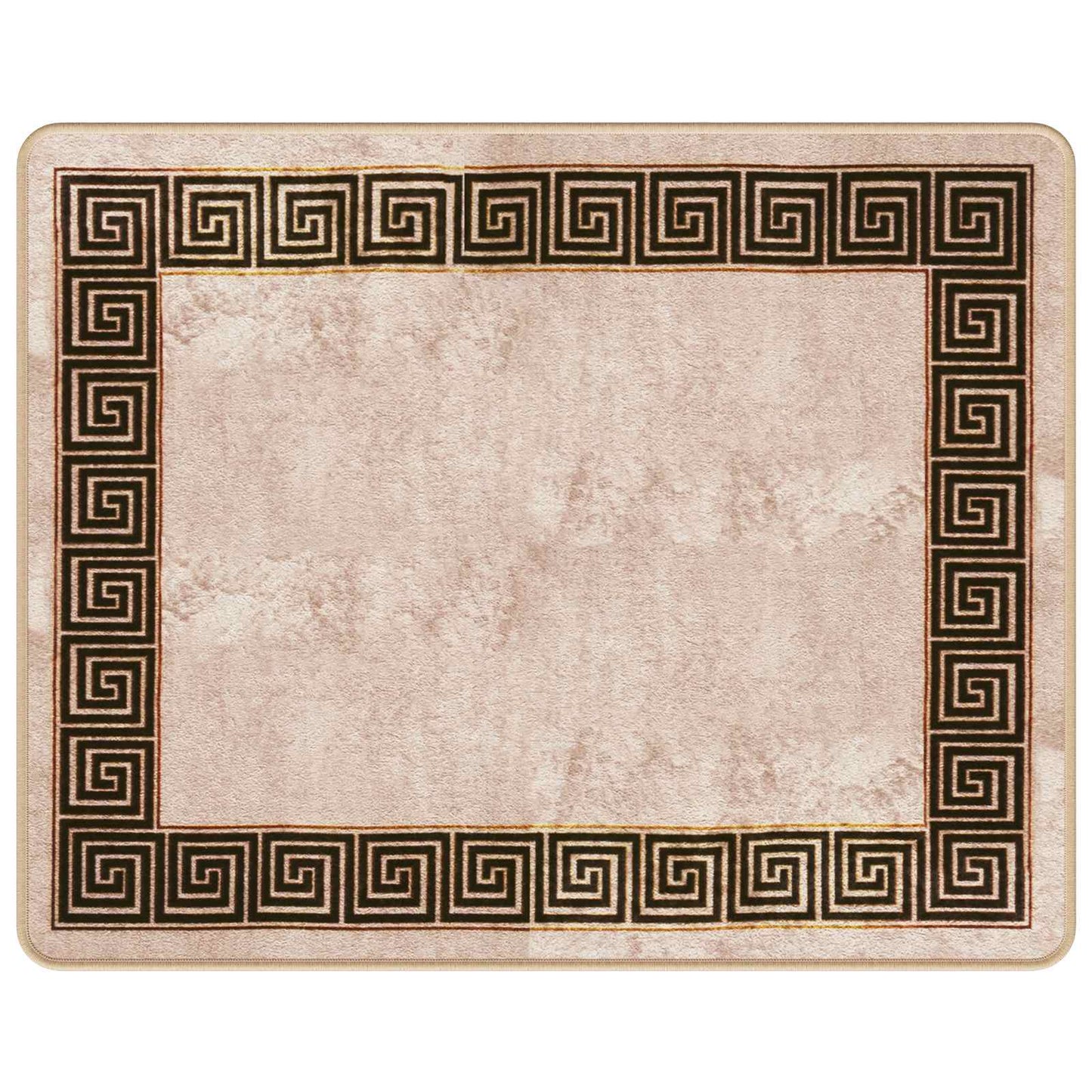 Kilimėlis MARSA Juodas 80 x 100 cm Poliesteris ir PVC