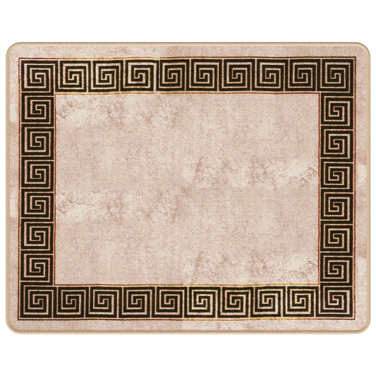 Kilimėlis MARSA Juodas 80 x 100 cm Poliesteris ir PVC