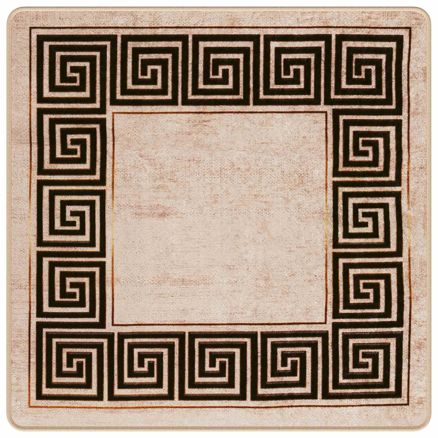 Kilimėlis MARSA Juodas 100 x 100 cm Poliesteris ir PVC