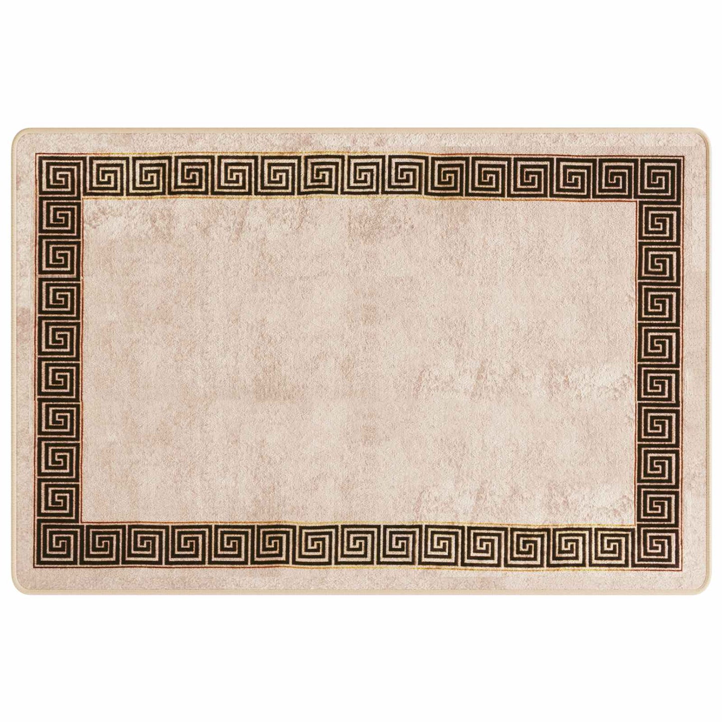 Kilimėlis MARSA Juodas 100 x 150 cm Poliesteris ir PVC