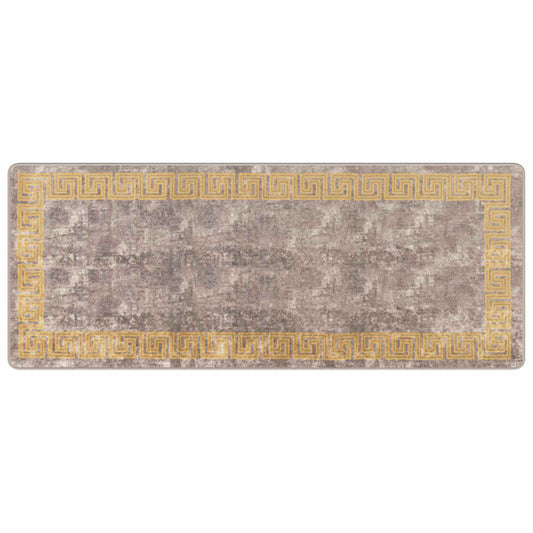 Kilimėlis MARSA Pilka 80 x 200 cm Poliesteris ir PVC